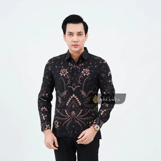 Kemeja Batik Slimfit Motif Sentani