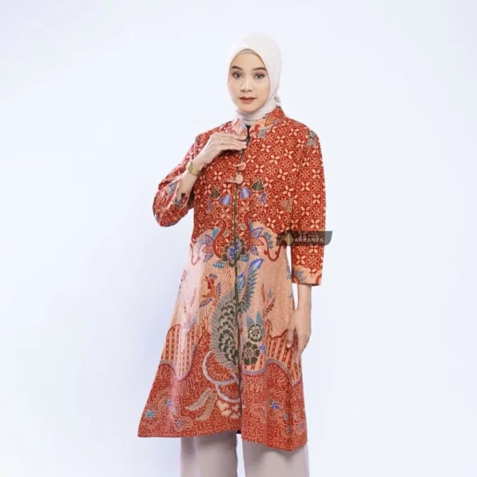 Tunik Batik Motif Maharani