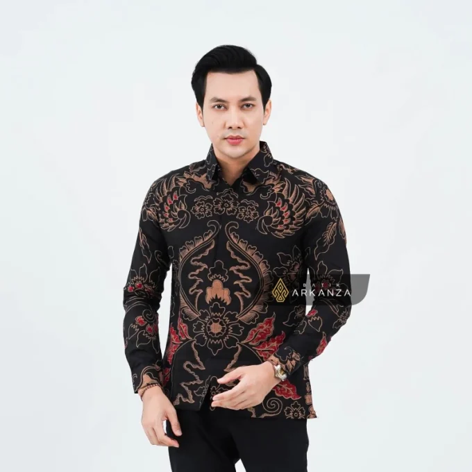 Kemeja Batik Slimfit Motif Samanhudi