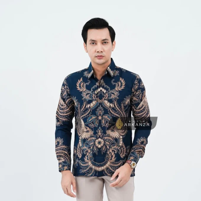 Kemeja Batik Slimfit Motif Manunggaling