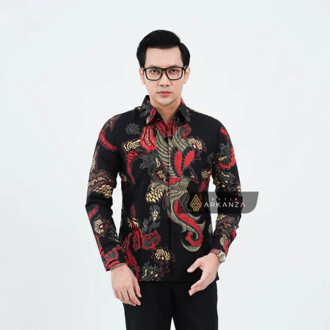 Kemeja Batik Slimfit Motif Respati