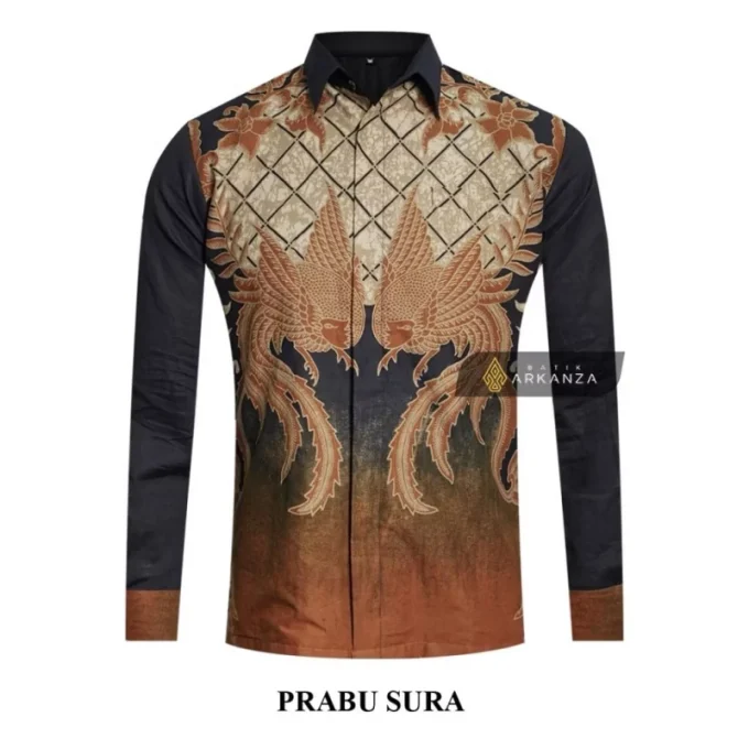 Kemeja Batik Slimfit Motif Prabu Sura