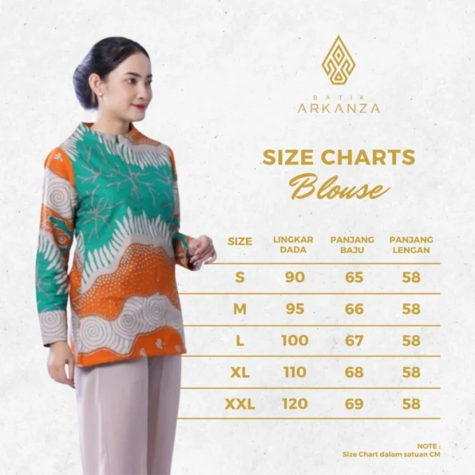 Blouse Batik Motif Cahyadewi