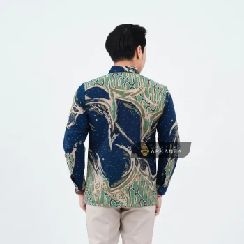 Kemeja Batik Dobby Slimfit Motif Tinular