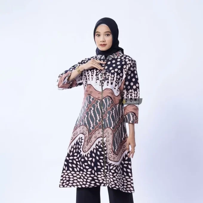 Tunik Batik Motif Tirtayasa
