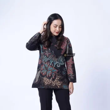 Blouse Batik Motif Wijaya Brata