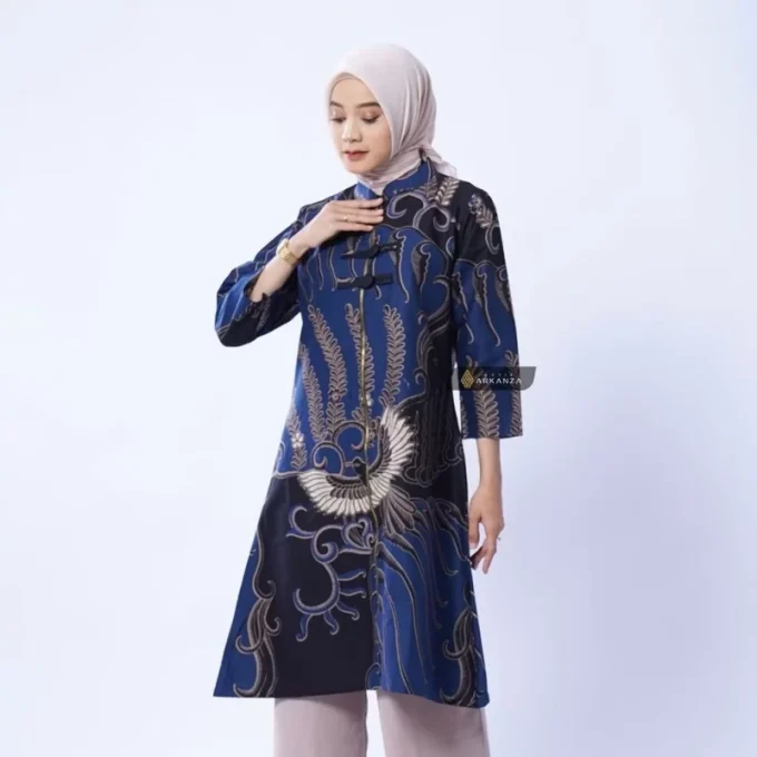Tunik Batik Motif Arya Cakrawala