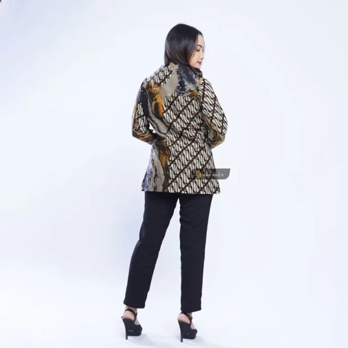 Blouse Batik Motif Aksara Buana