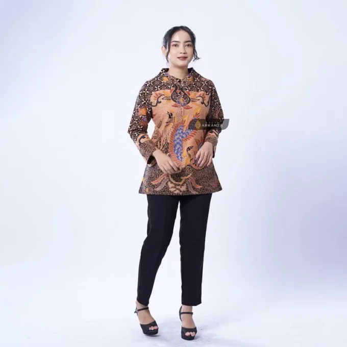 Blouse Batik Motif Candrarini