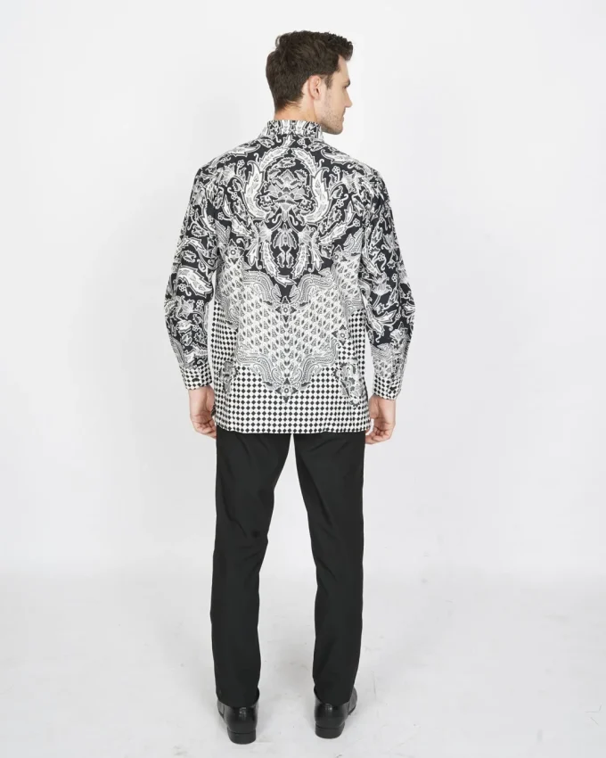 Kemeja Batik Lengan Panjang Ron Paksi Limaran