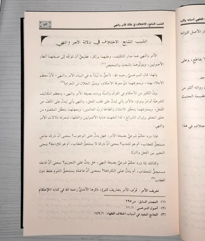 Al Ikhtilaful Fiqhiyu Asbabhu Waasaruhu