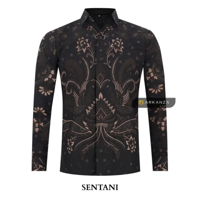 Kemeja Batik Slimfit Motif Sentani