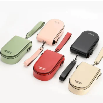 Tas Hp Selempang Wanita Branded Kulit Sintetis Premium Model Import Korea Lucu Kekinian Murah Terbaru YAMELI