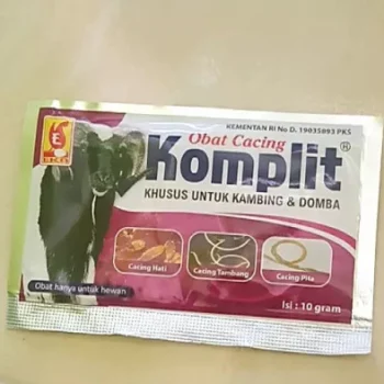 OBAT CACING KOMPLIT KAMBING DOMBA POWDER 10 gram EKA FARMA