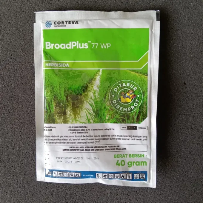 Herbisida Racun Rumput Broadplus 77 Wp