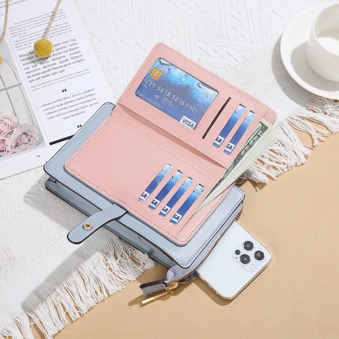 Tas Dompet Hp Selempang Korean Style Touchscreen Multifungsi Model Import Korea