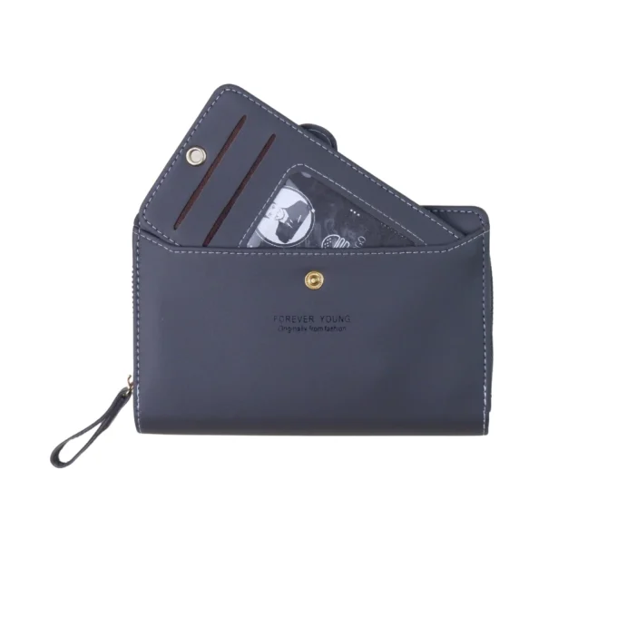 Dompet Lipat Wanita Model Korean Style ada Bonus Name Tag