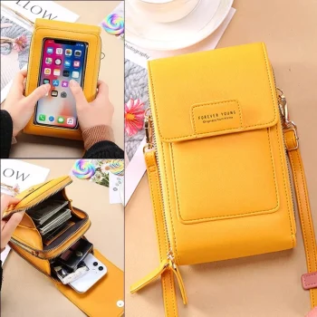 Tas Hp Wanita Tas Selempang Bahan Kulit Sintetis Import Korea Viral Kekinian Murah Terbaru Kondangan