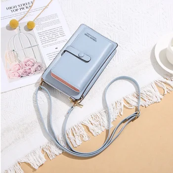 Tas Dompet Hp Selempang Korean Style Touchscreen Multifungsi Model Import Korea