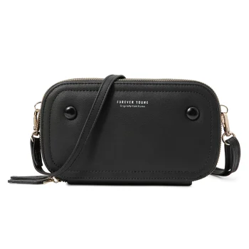 Tas Hp Selempang Mini Multifungsi Model Korean Style Bahan Kulit Sintetis Premium
