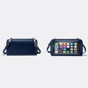 Tas Dompet Hp Wanita Selempang Modis Elegant Multifungsi Touchscreen