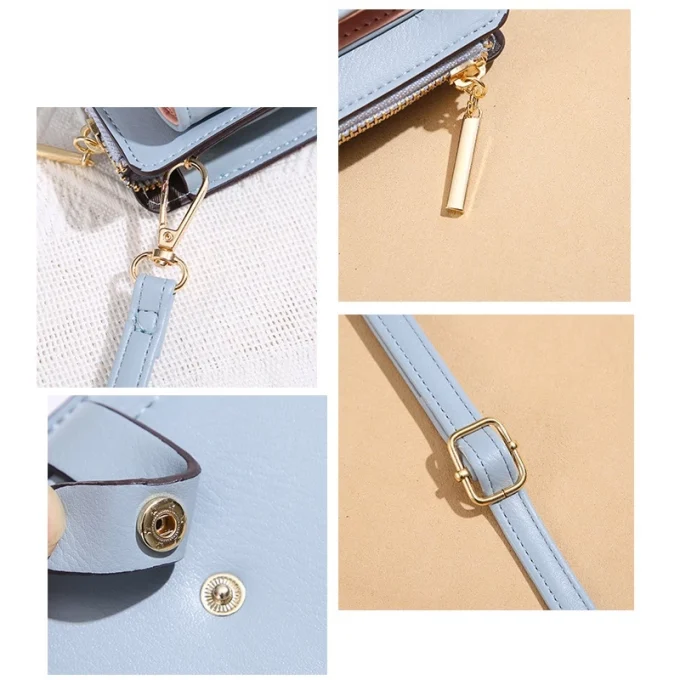 Tas Dompet Hp Selempang Korean Style Touchscreen Multifungsi Model Import Korea