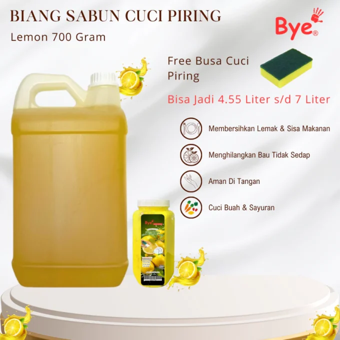 Biang Sabun Cuci Piring 700 Gram Piring Bersih Berkilau Tanpa Sisa Noda Membandel