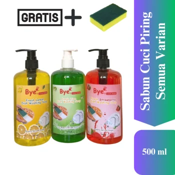 Sabun Cupir 500ml Pump Membersihkan Cepat Praktis Untuk Dapur Aman Untuk Kulit Wangi Alami dan Ekonomis