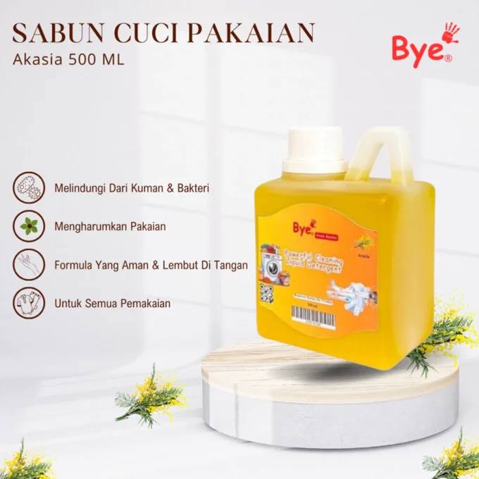 Sabun Cuci Baju 500ml Jerigen Efektif Hilangkan Noda Wangi Segar Lembut Untuk Pakaian dan Kulit