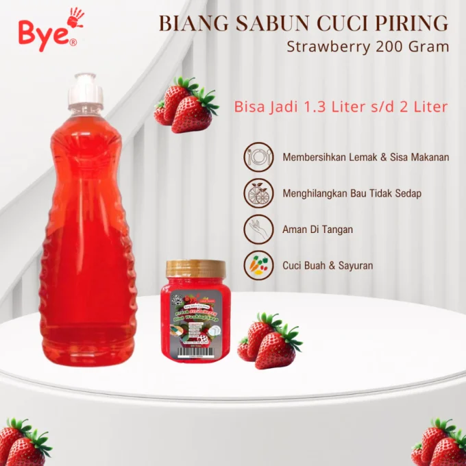 Sabun Cuci Piring Biang 200g Efektif Angkat Kotoran Wangi Segar dan Hasil Cucian Lebih Higienis