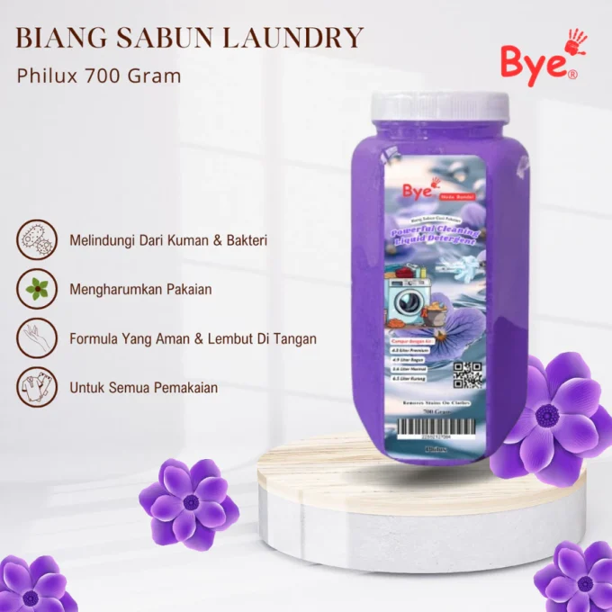 Biang Detergen Laundry 700 Gram Ampuh Angkat Noda Hemat Untuk Usaha Laundry