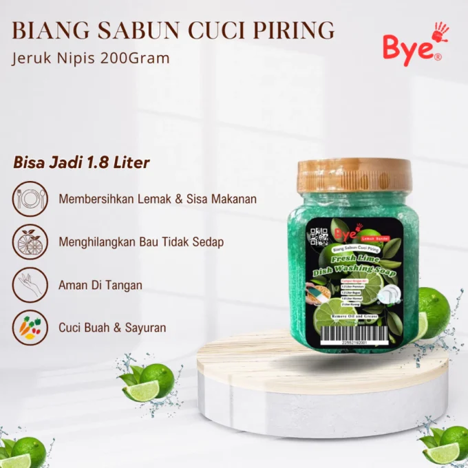 Biang Sabun Cuci Piring Konsentrat Ampuh Hemat digunakan Hilangkan Lemak dan Wangi Segar Tahan Lama