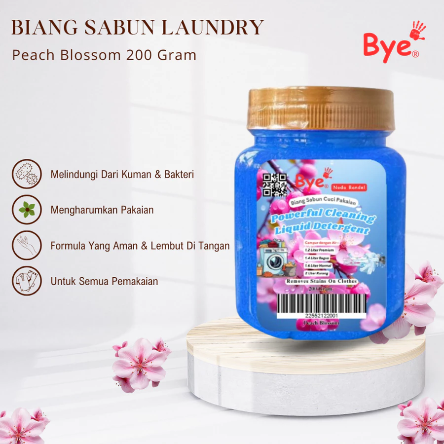 Biang Sabun Laundry 200 Gram Hemat dan Efektif Mencuci Pakaian Lebih Bersih 1 Biang Sabun Laundry 200 Gram Hemat dan Efektif Mencuci Pakaian Lebih Bersih