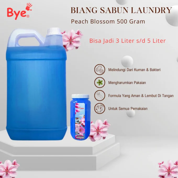 Sabun Laundry Konsentrat 500g Pakaian Bersih Maksimal Warna Cerah dan Serat Kain Tetap Lembut