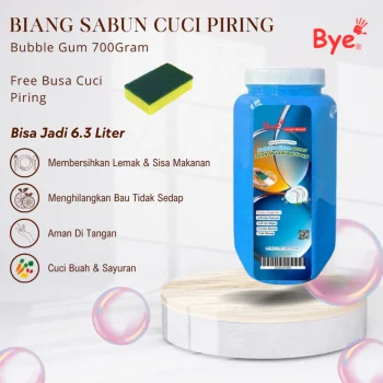 Biang Sabun Cuci Piring Aroma Bubble Gum 700gram Segar Ekonomis Berkualitas