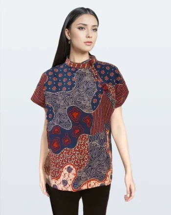 Days By Danar Hadi Blouse – Sekar Jagad Modern Merah