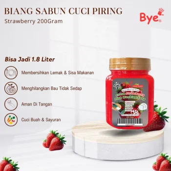 Biang Sabun Cuci Piring 200 Gram Konsentrat Pekat Ampuh Hilangkan Lemak hemat dan Wangi Segar