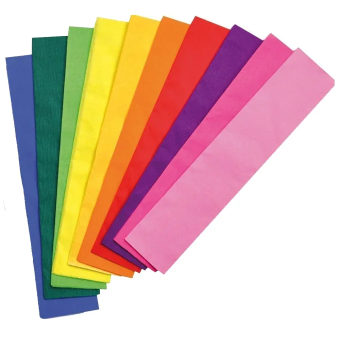 1 Pak/Pack Kertas Krep | Crepe Paper isi 25 pcs