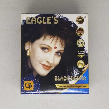 EAGLES BLACK HENNA 1 BOX ISI 6 X 10 GR