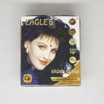 EAGLES BROWN HENNA 1BOX ISI 6 X10G
