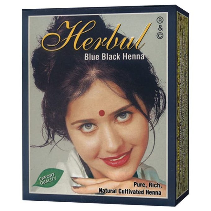 vHERBUL BLUE BLACK HENNA 10GR