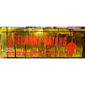 BANNER SELAMAT DATANG RUMBAI ASLI MALAYSIA.. 1 pcs isi 2 lembar