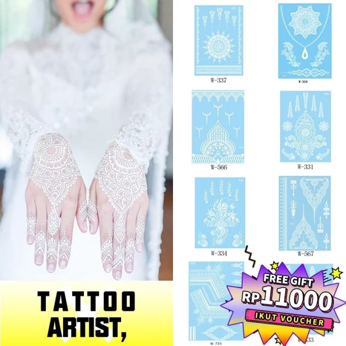 Tato Hena Pengantin | Bride Tattoo Instan