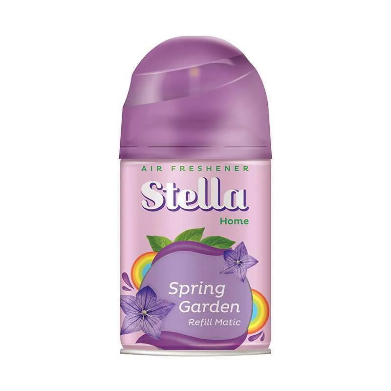 STELLA MATIC REFILL 225ML SPRING GARDEN PENGHARUM RUANGAN