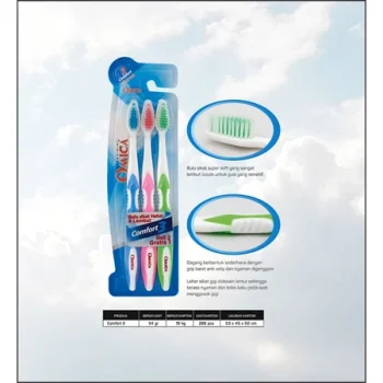OMICA SIKAT GIGI COMFORT 3 PCS