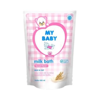 MY BABY MILK BATH 400 REFILL SWEET FLORAL