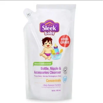 Sleek Baby Bottle & Nipple Cleanser 900ml Refill