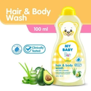 MY BABY HAIR & BODY WASH 100mlML ALOE AVOCADO