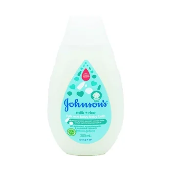 JOHNSON BABY BATH MILK+RICE HAIR & BODY 100