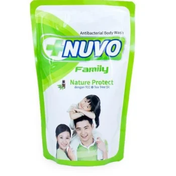 NUVO BODY WASH 450ML REFILL TOSCA MINYAK ZAITUN